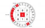Eastern numerology Luo Shu by date of birth