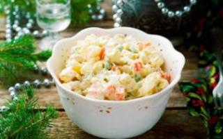 Diet Olivier salad recipe