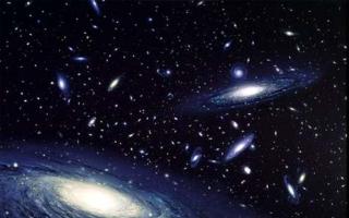 Die Größe des Universums.  Ist der Raum unendlich?